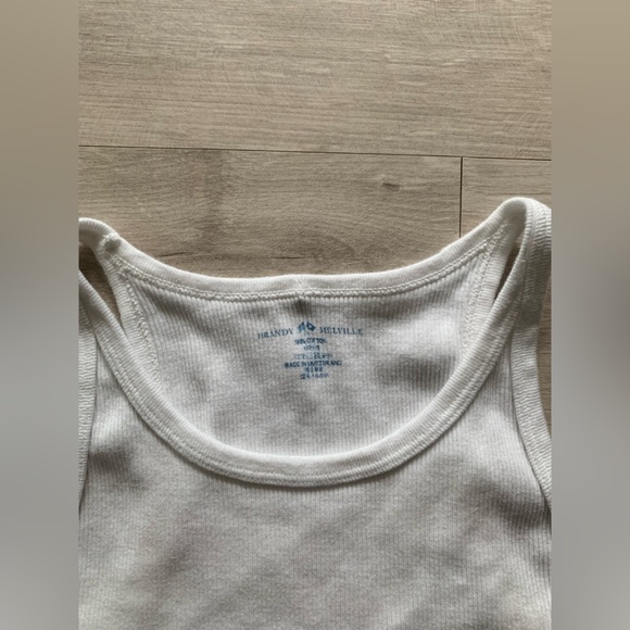 Brandy Melville White Tank Top - Picture 3 of 3